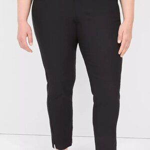 Lane Bryant 4 Season Slim Ankle Pant, color: Black, Plus size 22